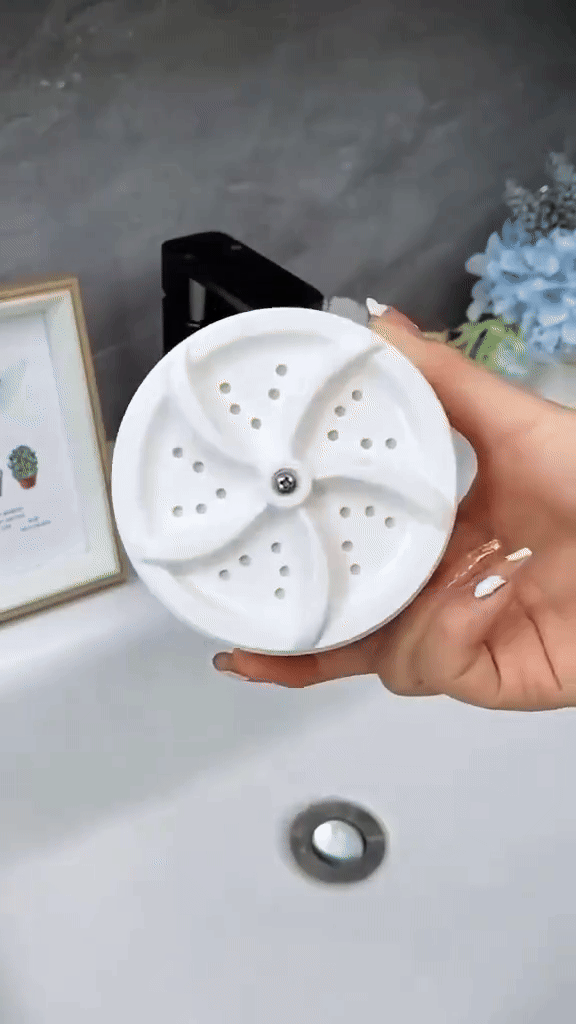 2 in 1 Mini Washing Machine – Portable USB Washer for Travel & Home