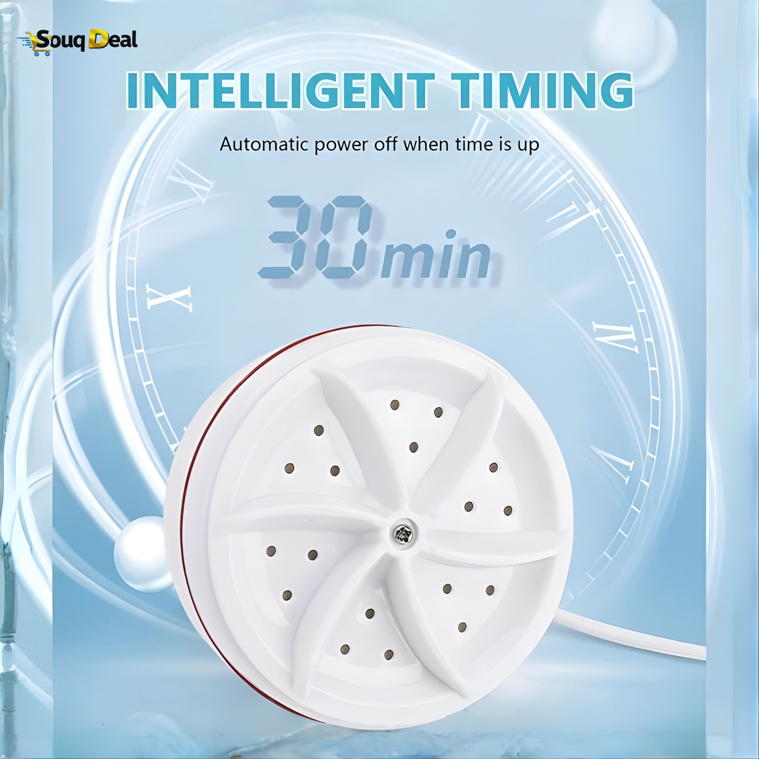 2 in 1 Mini Washing Machine – Portable USB Washer for Travel & Home