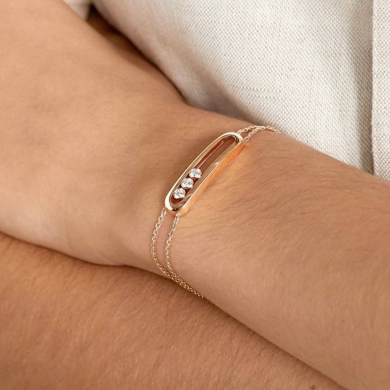 Vintage Bar Pearl Bracelet – Elegant Women’s Chain Jewelry