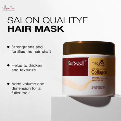 Buy 1 Get 1 Free – Karseell Hair Repair Collagen Mask (500ml x 2)