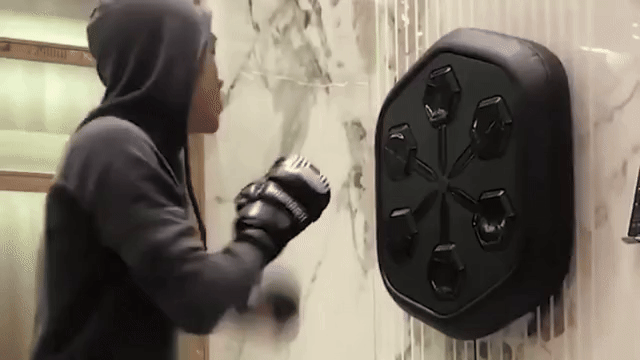 Intelligent Boxing Machine – Wall-Mounted Smart Boxing Trainer with Music & Bluetooth Mode