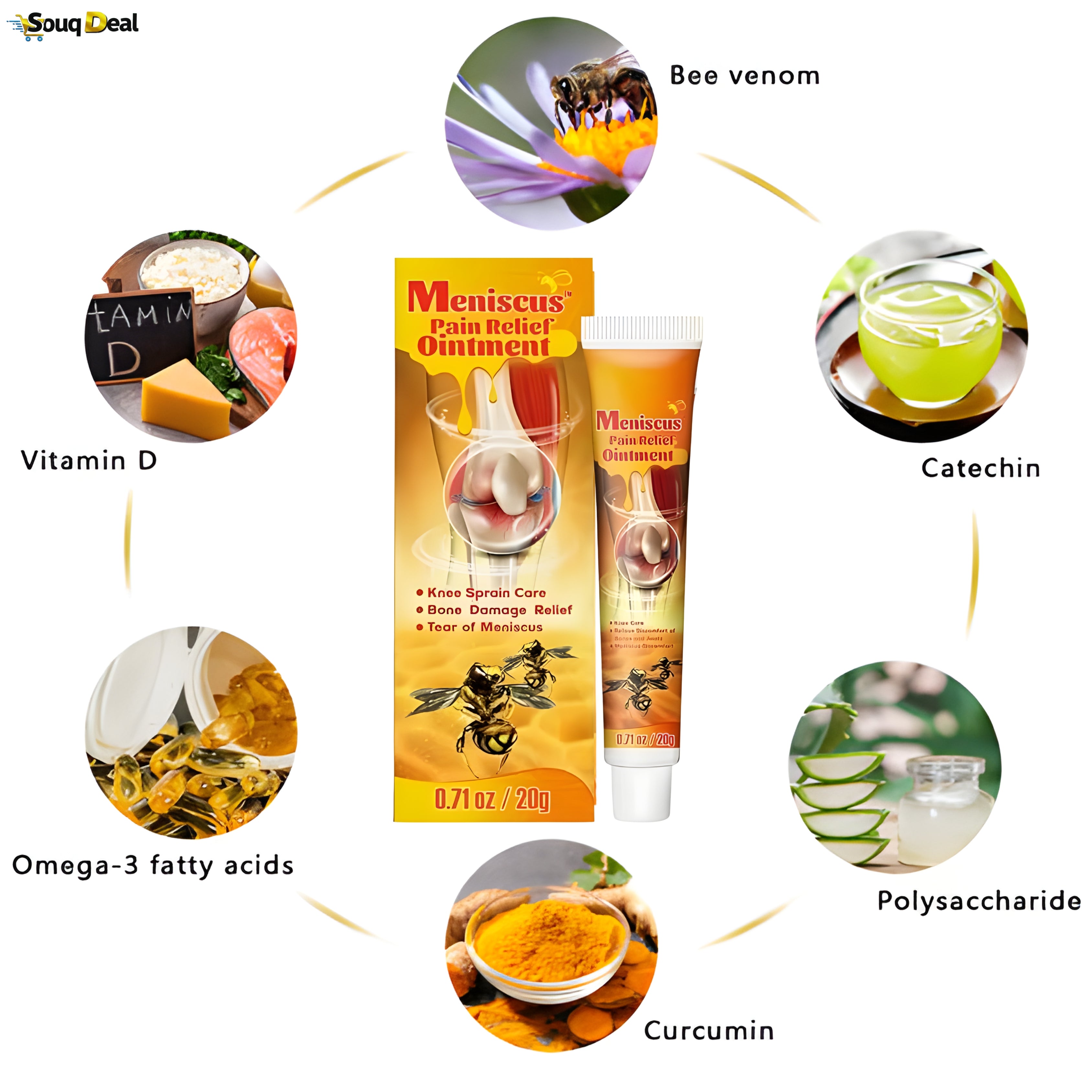 Joint Pain Relief Cream (20g) - Meniscus Pain Relief Ointment