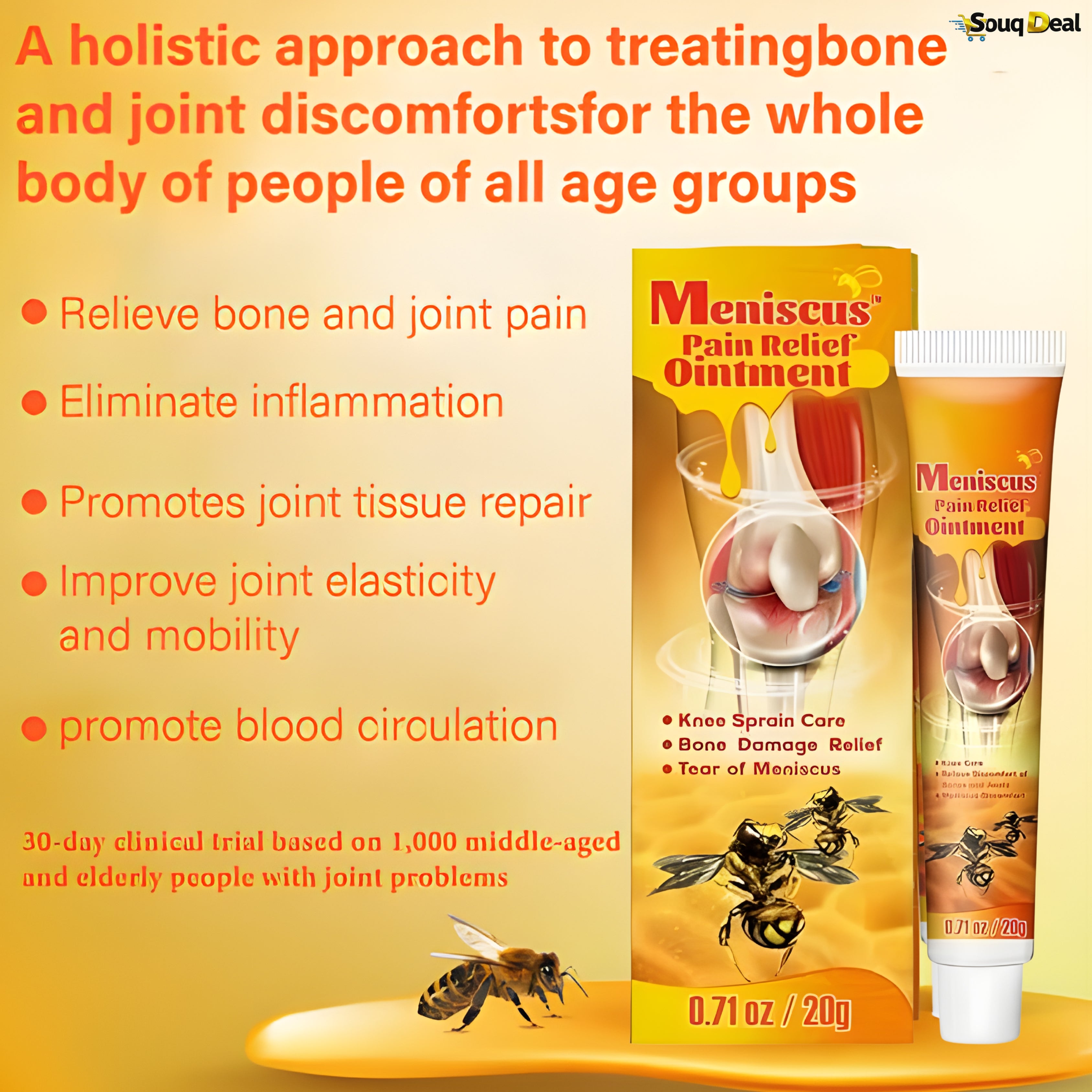 Joint Pain Relief Cream (20g) - Meniscus Pain Relief Ointment